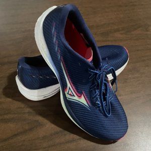 Mizuno Wave Rebellion Mens Shoes Sneakers Size 9 Blue R1D4B004
